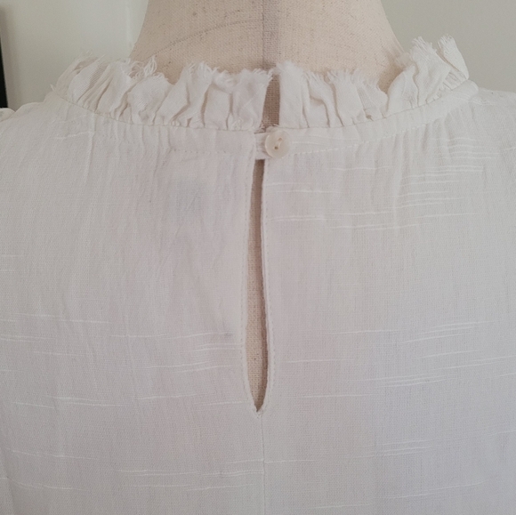 RAGA Panama Cotton Embroidered Tiered Halter Maxi Dress Size Medium - Picture 9 of 12